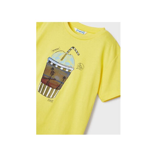 Mayoral T-Shirt 3014 Żółty Regular Fit Mayoral 2Y MODIVO