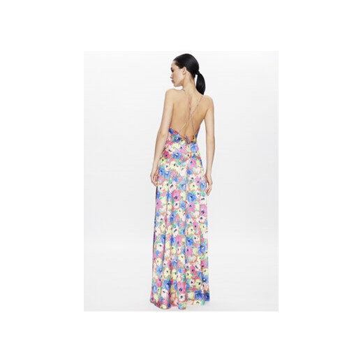 ROTATE Sukienka koktajlowa Silky Woven RT2752 Kolorowy Regular Fit Rotate 42 MODIVO