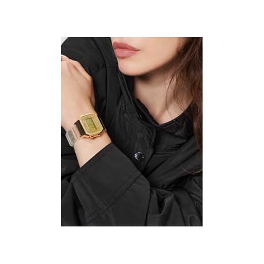 Casio Zegarek Vintage Digital A168XESG-9AEF Złoty Casio uniwersalny MODIVO