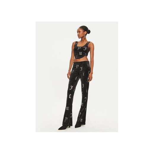 Juicy Couture Spodnie dresowe Briah JCMBJ224253 Czarny Flared Leg Juicy Couture XXS MODIVO