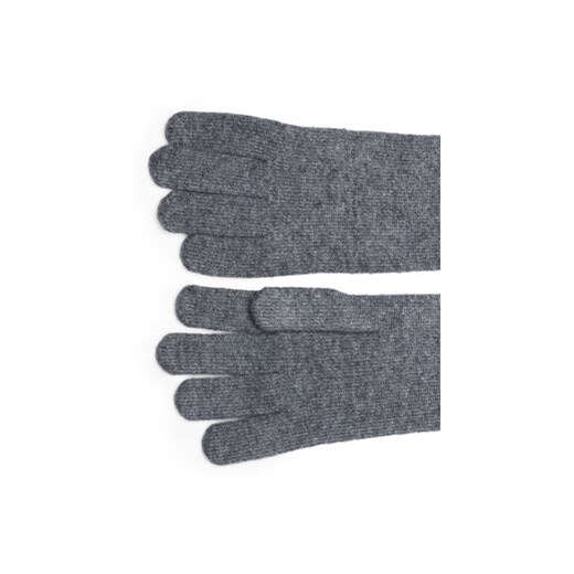 Tommy Hilfiger Rękawiczki Damskie AW0AW16656 Szary Tommy Hilfiger M_L MODIVO