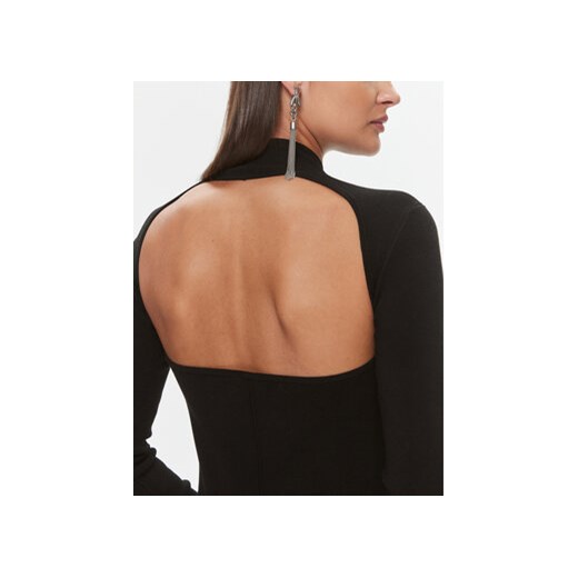 Patrizia Pepe Sukienka dzianinowa 2A2612/K002-K103 Czarny Slim Fit Patrizia Pepe II MODIVO