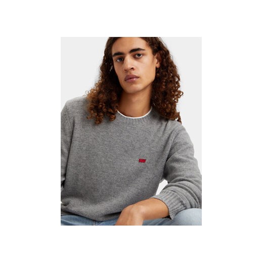 Levi's® Sweter Original Housemark A4320-0000 Szary Standard Fit M MODIVO