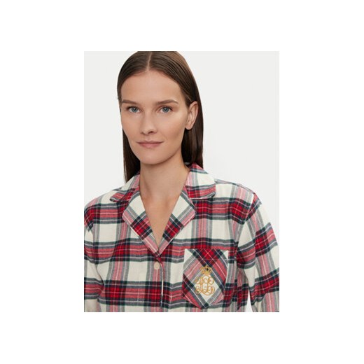 LAUREN RALPH LAUREN Piżama ILN92374F Beżowy Relaxed Fit XS MODIVO