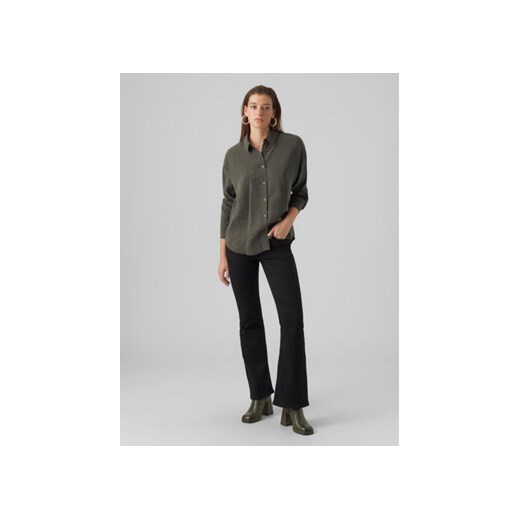 Vero Moda Koszula Queeny 10295908 Szary Regular Fit Vero Moda S MODIVO