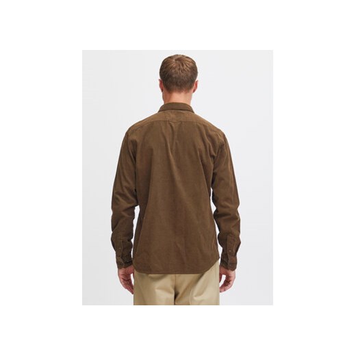 Solid Koszula 21104208 Brązowy Regular Fit Solid XL MODIVO