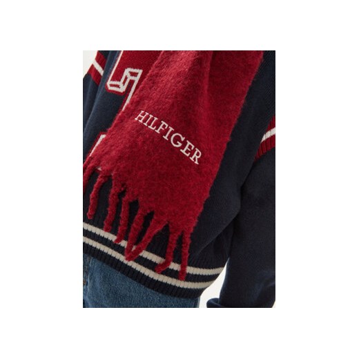 Tommy Hilfiger Szalik Monotype AU0AU01935 Bordowy Tommy Hilfiger one size MODIVO