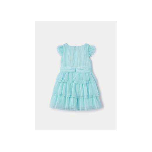 Mayoral Sukienka elegancka 03912 Niebieski Regular Fit Mayoral 2Y MODIVO