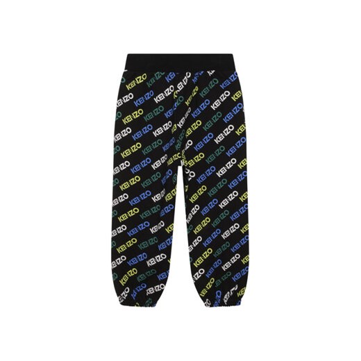 Kenzo Kids Spodnie dresowe K24291 S Czarny Regular Fit Kenzo Kids 10Y MODIVO