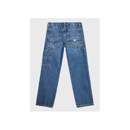 Guess Jeansy L3RA11 D4QP0 Niebieski Oversize Guess 8Y MODIVO