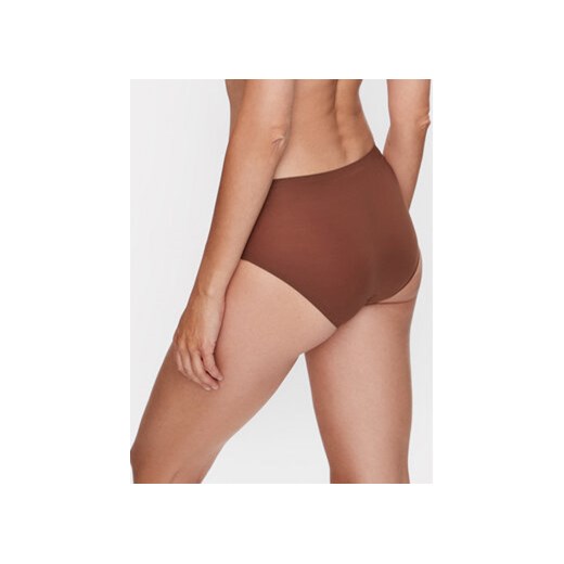 Chantelle Figi klasyczne Soft Stretch C26440 Brązowy Chantelle one size MODIVO