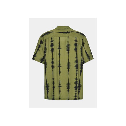 HUF Koszula Seismogram BU00176 Zielony Regular Fit Huf M MODIVO