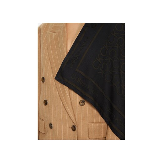 Calvin Klein Chusta K60K612971 Czarny Calvin Klein uniwersalny MODIVO