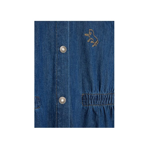 United Colors Of Benetton Sukienka jeansowa 4AD6GV01E Granatowy Regular Fit United Colors Of Benetton 98 MODIVO