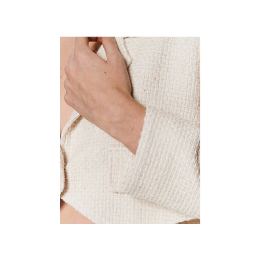 MVP Wardrobe Marynarka MVPE3GI058.0TE0161 Écru Regular Fit Mvp Wardrobe 44 MODIVO