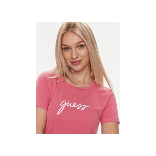 Guess T-Shirt Carrie O4RM09 KBBU1 Biały Regular Fit Guess XS MODIVO