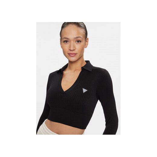 Guess Bluzka V4RP02 Z3CC0 Czarny Regular Fit Guess M_L MODIVO