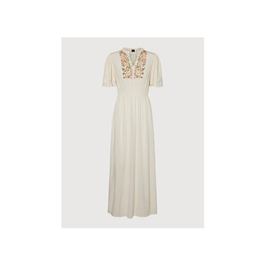 Vero Moda Sukienka letnia Gina 10277291 Écru Regular Fit Vero Moda M MODIVO