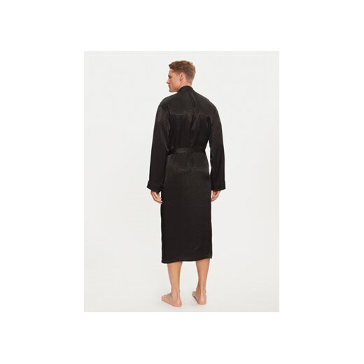 Boss Szlafrok Monogram 50527252 Czarny M MODIVO