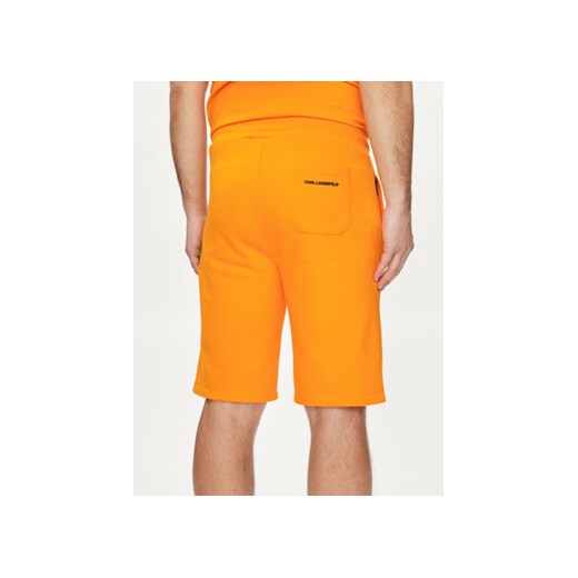 KARL LAGERFELD Szorty sportowe 705032 542900 Pomarańczowy Regular Fit Karl Lagerfeld XL MODIVO