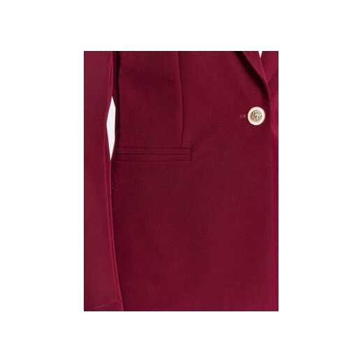 Maryley Marynarka 23IB187/41GI Bordowy Regular Fit Maryley XS MODIVO