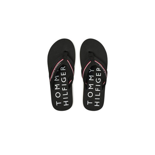 Tommy Hilfiger Japonki Web Beach Sandal FM0FM05340 Czarny Tommy Hilfiger 42 MODIVO