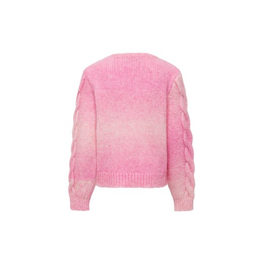 Kids ONLY Sweter 15296492 Różowy Regular Fit 158_164 MODIVO