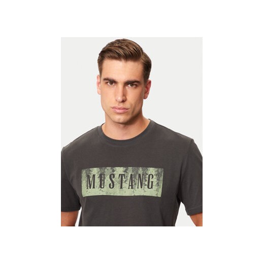 Mustang T-Shirt Austin 1015661 Szary Regular Fit Mustang S MODIVO