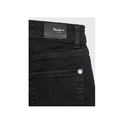 Pepe Jeans Szorty jeansowe Patty Short PG800783XR0 Czarny Regular Fit Pepe Jeans 10Y MODIVO