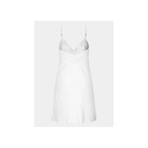 Chantelle Koszula nocna Orchids C11U40 Écru Regular Fit Chantelle M MODIVO