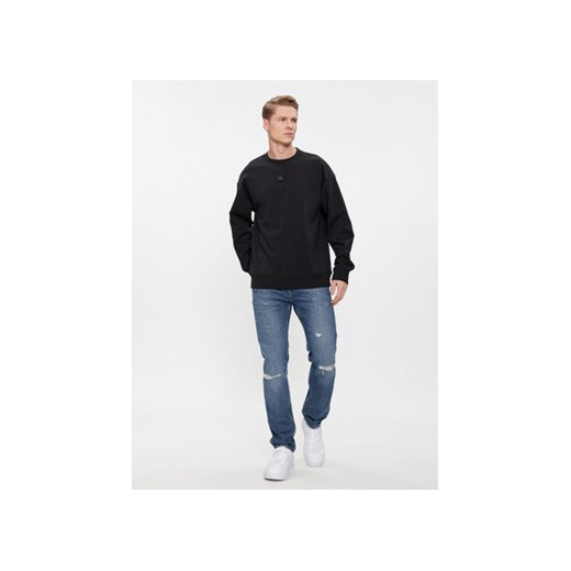 Hugo Bluza Dettil 50509270 Czarny Relaxed Fit M MODIVO