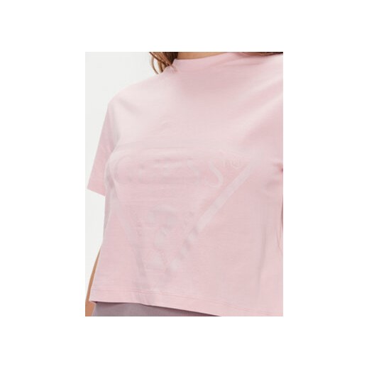 Guess T-Shirt Adele V2YI06 K8HM0 Różowy Regular Fit Guess XL MODIVO