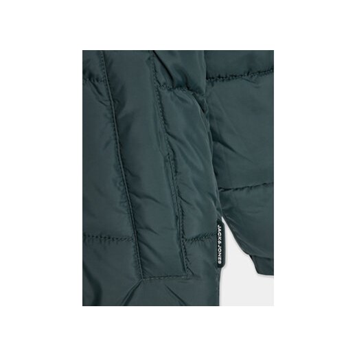 Jack&Jones Junior Kurtka puchowa Moon 12258878 Zielony Regular Fit Jack&jones Junior 152 MODIVO