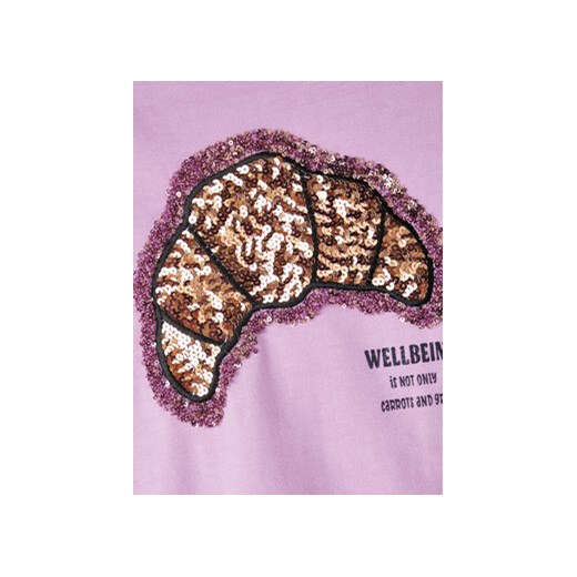 NAME IT Bluza 13219588 Fioletowy Regular Fit Name It 134_140 MODIVO