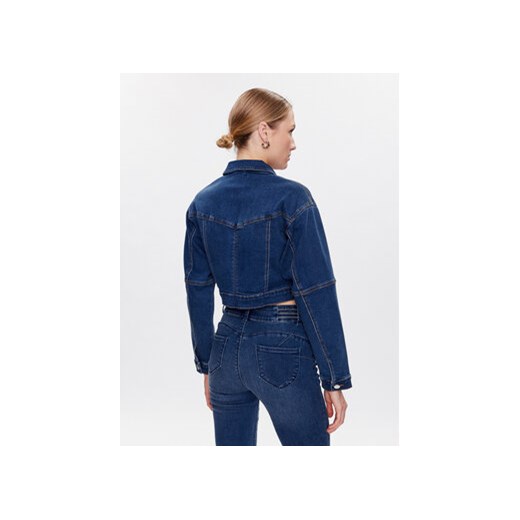 Morgan Kurtka jeansowa 231-VEIKO Niebieski Regular Fit Morgan 42 MODIVO