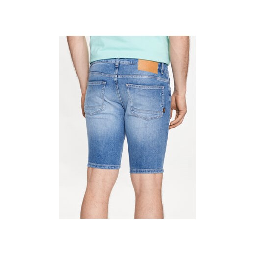 Boss Szorty jeansowe Delaware 50490005 Niebieski Slim Fit 40 MODIVO