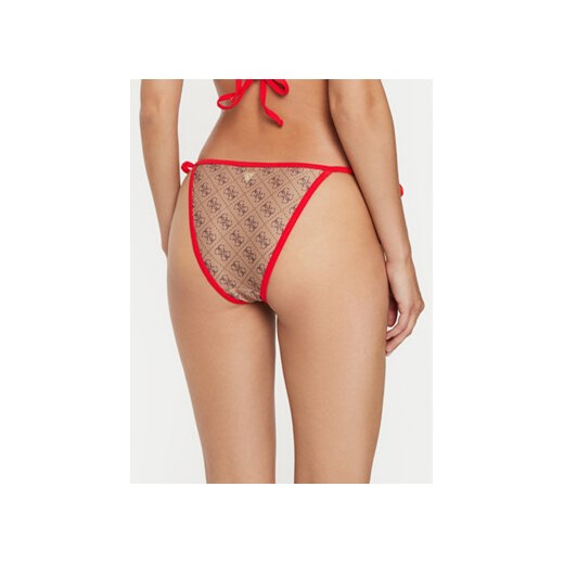 Guess Dół od bikini E4YO06 MC04R Brązowy Guess XL MODIVO
