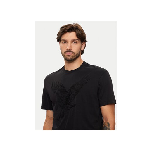 Armani Exchange T-Shirt 6DZTAD ZJ9TZ 1200 Czarny Regular Fit Armani Exchange XL MODIVO