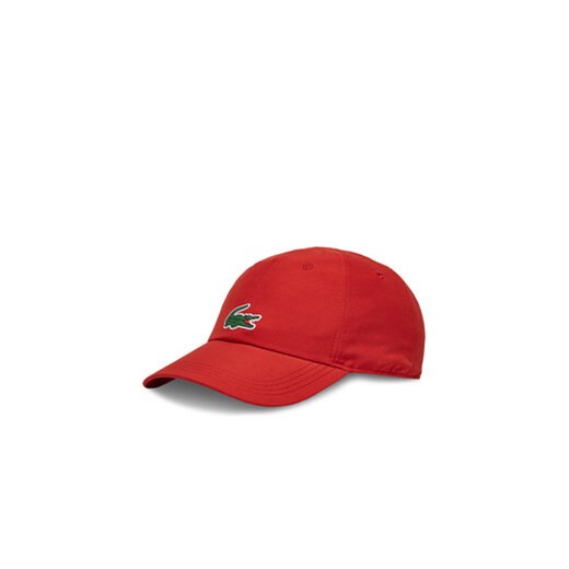 Lacoste Czapka z daszkiem RK2450 Czerwony ze sklepu MODIVO w kategorii Czapki z daszkiem męskie - zdjęcie 177346869