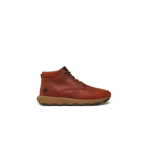 Timberland Sneakersy Winsor Park Mid TB0A69MNEJD1 Brązowy ze sklepu MODIVO w kategorii Buty sportowe męskie - zdjęcie 177356198