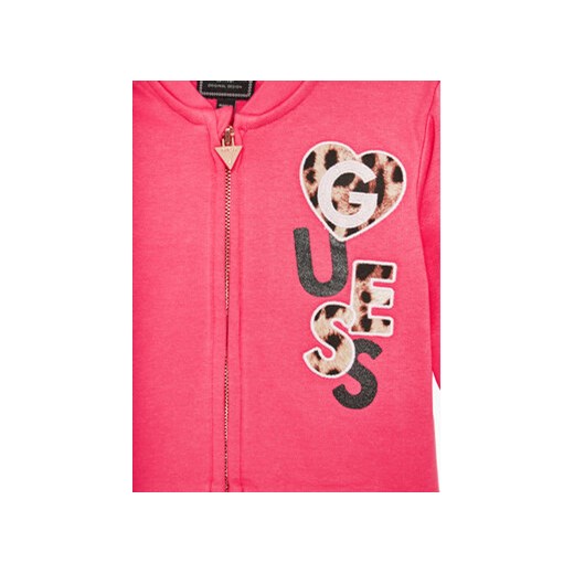 Guess Bluza K4BQ04 KAX73 Różowy Regular Fit Guess 5Y MODIVO