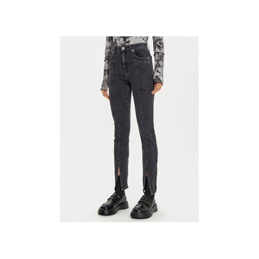 Karl Lagerfeld Jeans Jeansy 246J1100 Czarny Skinny Fit ze sklepu MODIVO w kategorii Jeansy damskie - zdjęcie 177357657