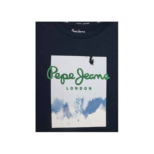 Pepe Jeans T-Shirt Rafer PB503844 Granatowy Regular Fit Pepe Jeans 10Y MODIVO