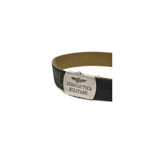 Aeronautica Militare Pasek Męski 242CI292CT3108 Khaki Aeronautica Militare 105 MODIVO