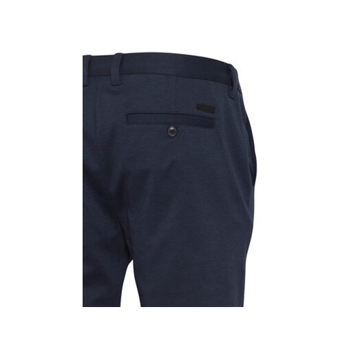 Solid Spodnie materiałowe 21105110 Granatowy Regular Fit Solid 32_32 MODIVO