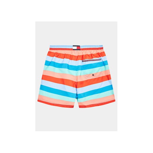 Tommy Hilfiger Szorty kąpielowe UB0UB00484 Kolorowy Regular Fit Tommy Hilfiger 14_16Y MODIVO