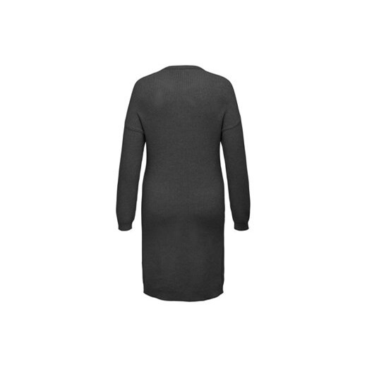 ONLY Carmakoma Sukienka dzianinowa 15296352 Szary Loose Fit 50_52 MODIVO