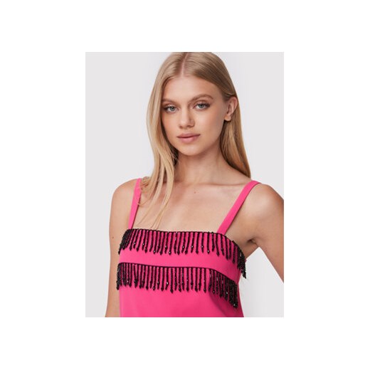 Pinko Sukienka koktajlowa Anica 1G183B 7624 Różowy Regular Fit Pinko 38 MODIVO