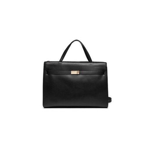 Tommy Hilfiger Torebka Th Heritage Workbag AW0AW16910 Czarny Tommy Hilfiger uniwersalny MODIVO