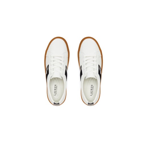 LAUREN RALPH LAUREN Sneakersy 802951390001 Biały 35_5 MODIVO